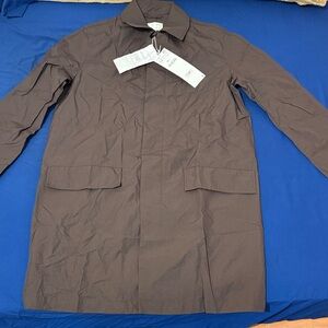 Zara Men's Dark Brown Trench Coat